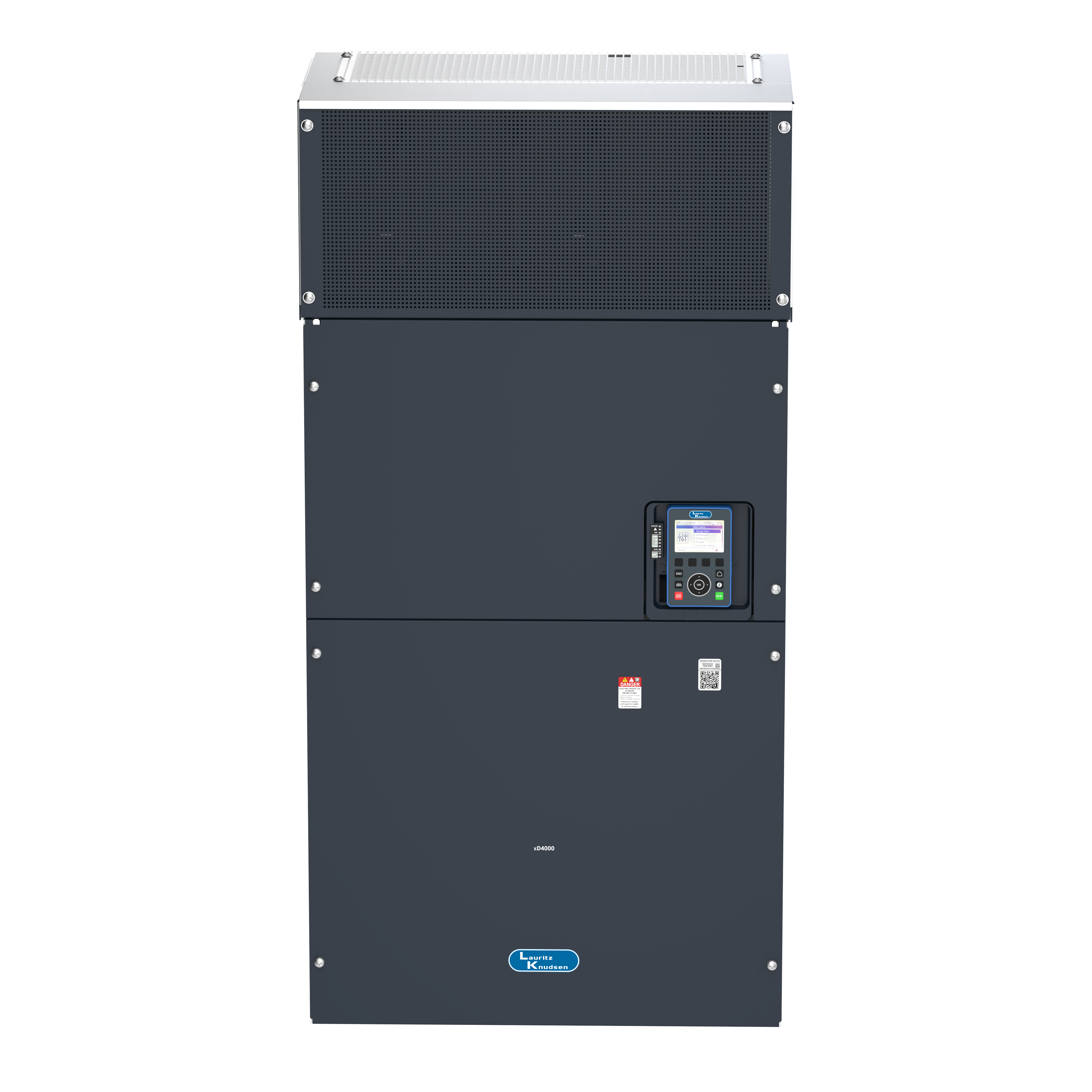 XD4000-481P-4A1221 200kW(HD)/250kW(ND) 415V VFD — front view